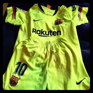 Kids soccer jersey Set